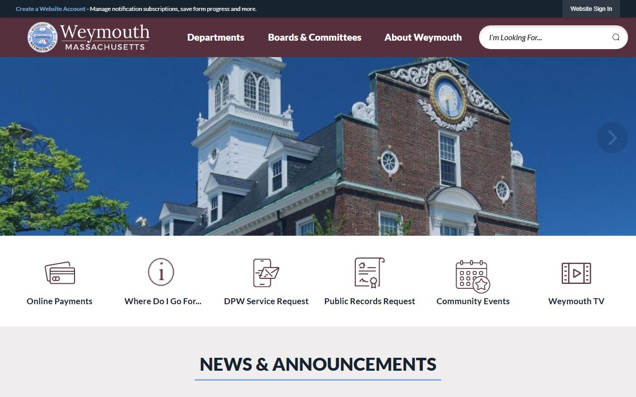 Weymouth jail mugshots town resource page